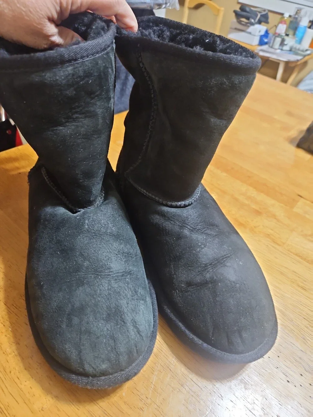 Uggs Black Boots Size 6
